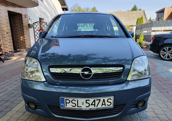 Opel Meriva cena 11900 przebieg: 182000, rok produkcji 2007 z Słupca małe 154